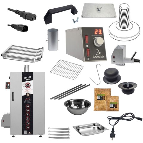 Smoker Borniak BBQ INOX BBDS-150 v1.4