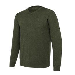 Sweter męski Beretta Merino V Neck zielony