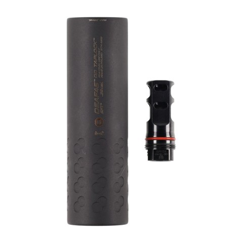 Tłumik z hamulcem do broni BK Precise DEAF45 .30" QD Taplock 3GUN MB 5/8x24 czarny