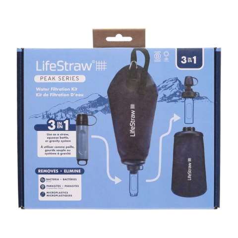 Zestaw do filtracji wody LifeStraw Peak All-in-One 3w1