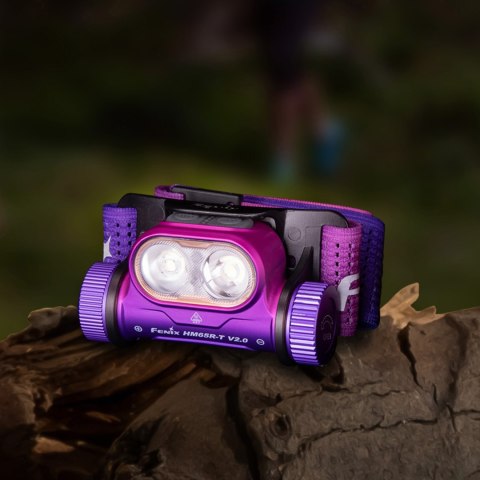 Zestaw latarek Fenix HM65R-T V2.0 nebula i E04R czarna