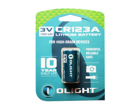 Olight battery CR123A 3V 1500 mAh