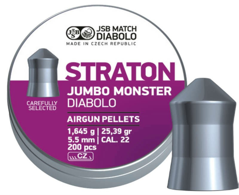 Shotgun pellets JSB diabolo Jumbo Straton Monster 5.51 mm