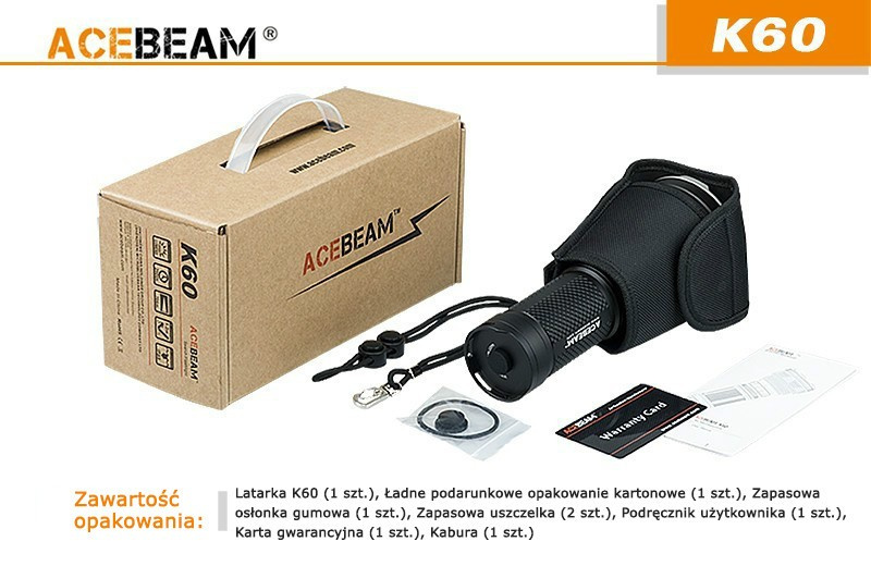 Acebeam Flashlight K60