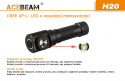 Frontal flashlight Acebeam H20-Black
